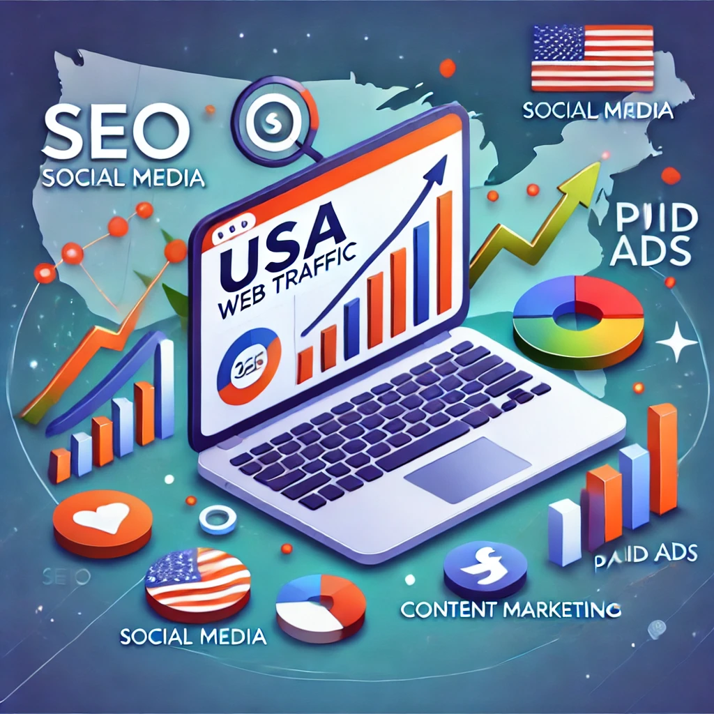 How to Increase Website Traffic from the USA: Proven Strategies for 2024.